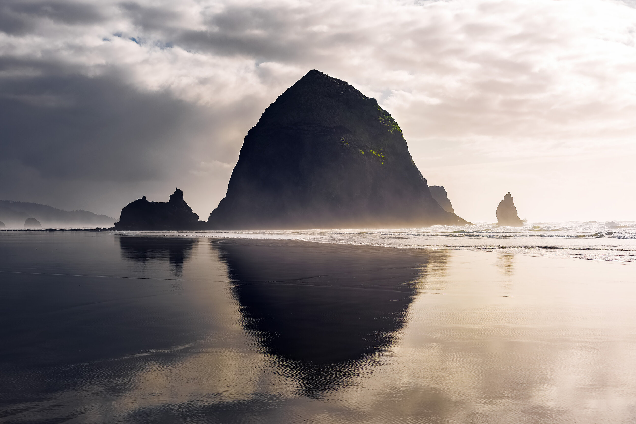 February Afternoon at Cannon Beach