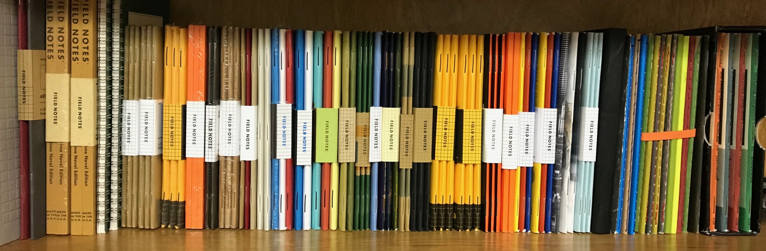 Notebooks in Storage