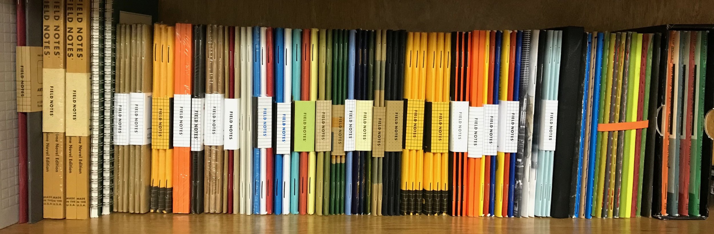 Current Field Notes collection. Yes I have a problem. 
