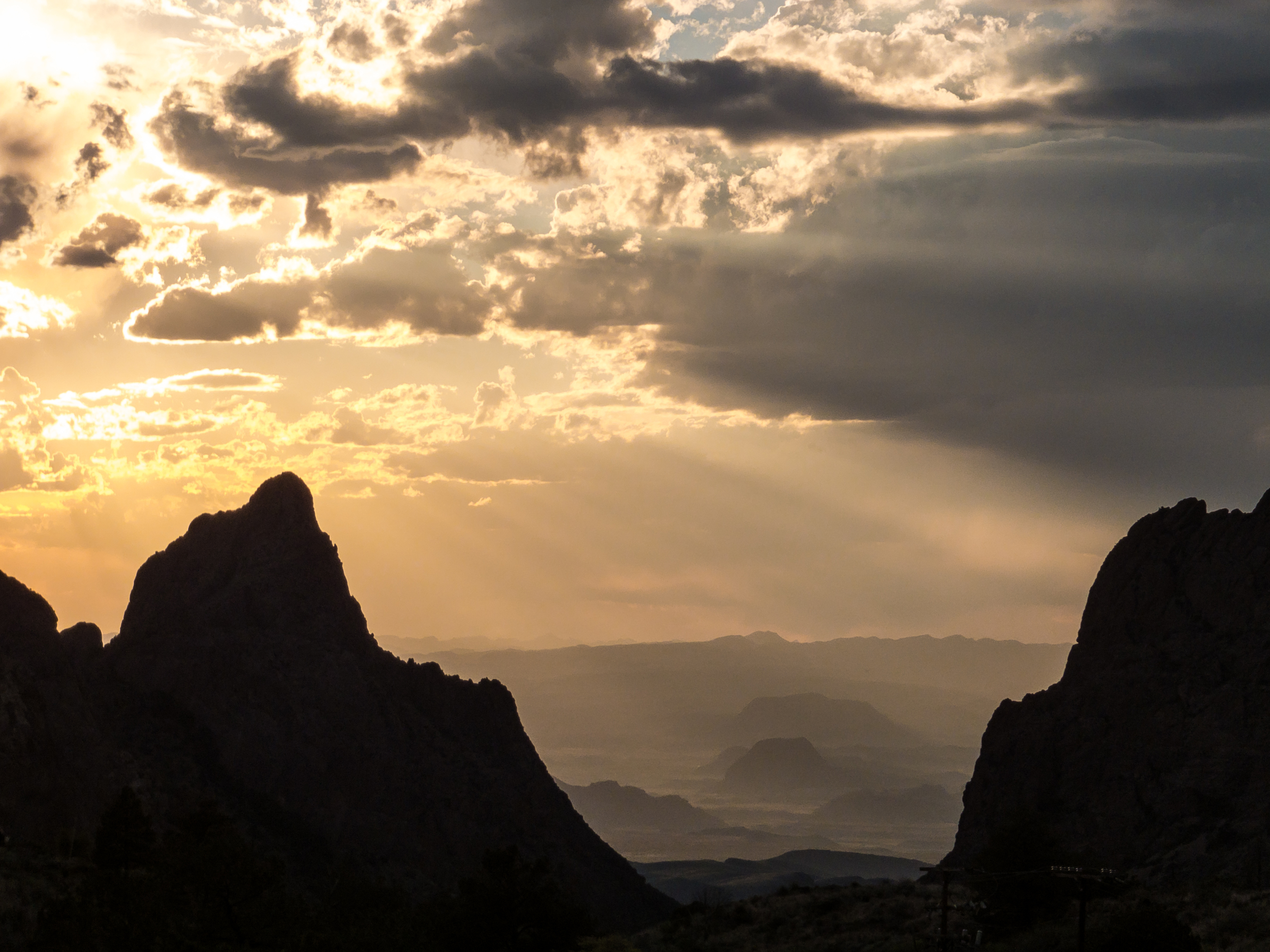 Sunset, Big Bend NP