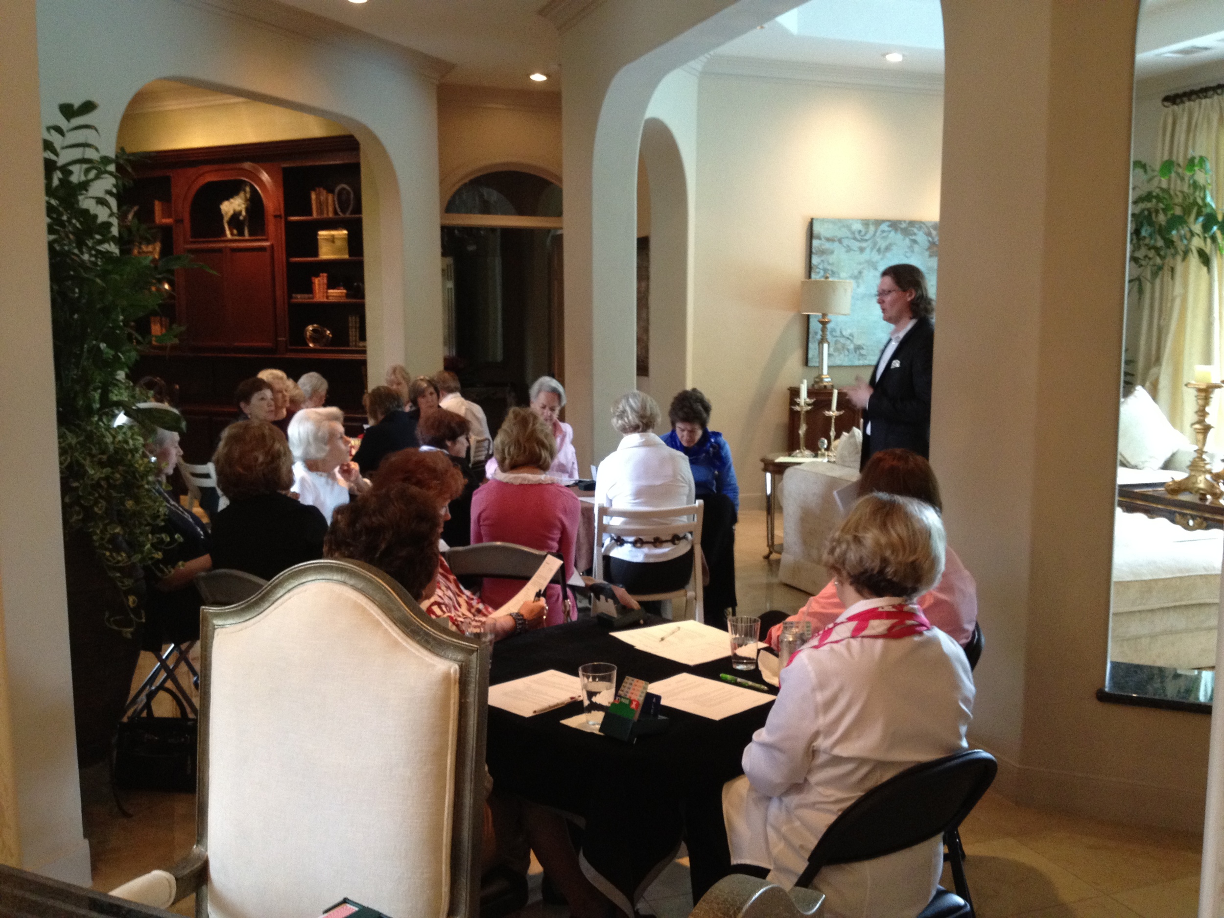 Seminar at Rosalie's - Houston 2012