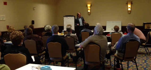 Robert teaching in Monterey, CA, 2014