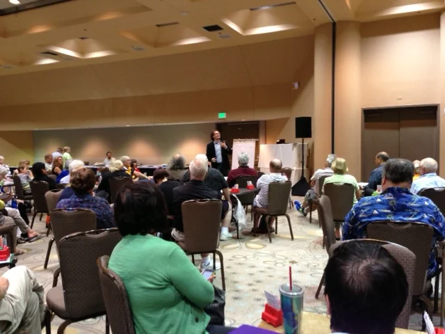 Robert teaching in Santa Clara, CA, 2013