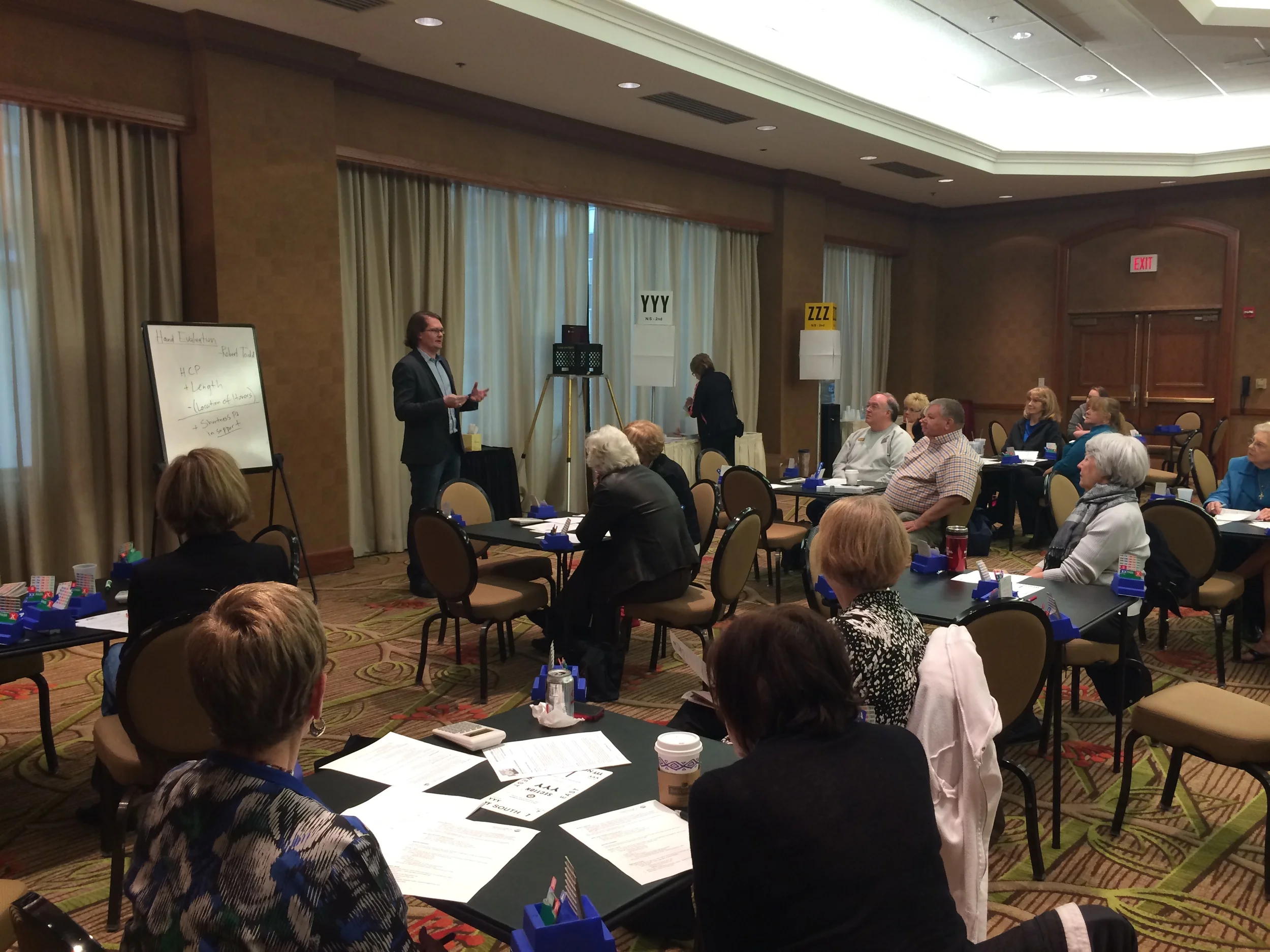 Robert lectures at the Dallas NABC, March 2014