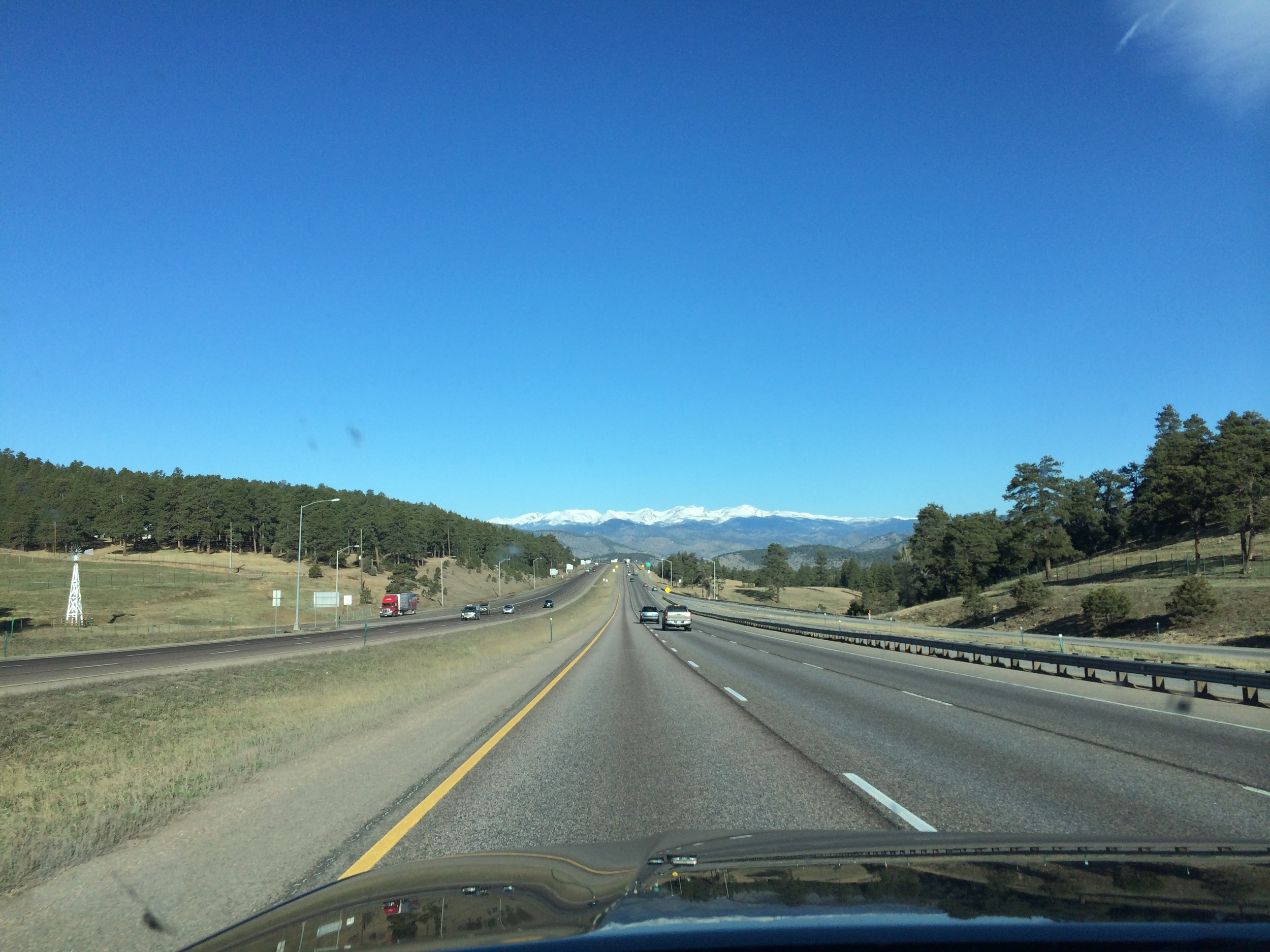 Highway to Glenwood Springs, CO