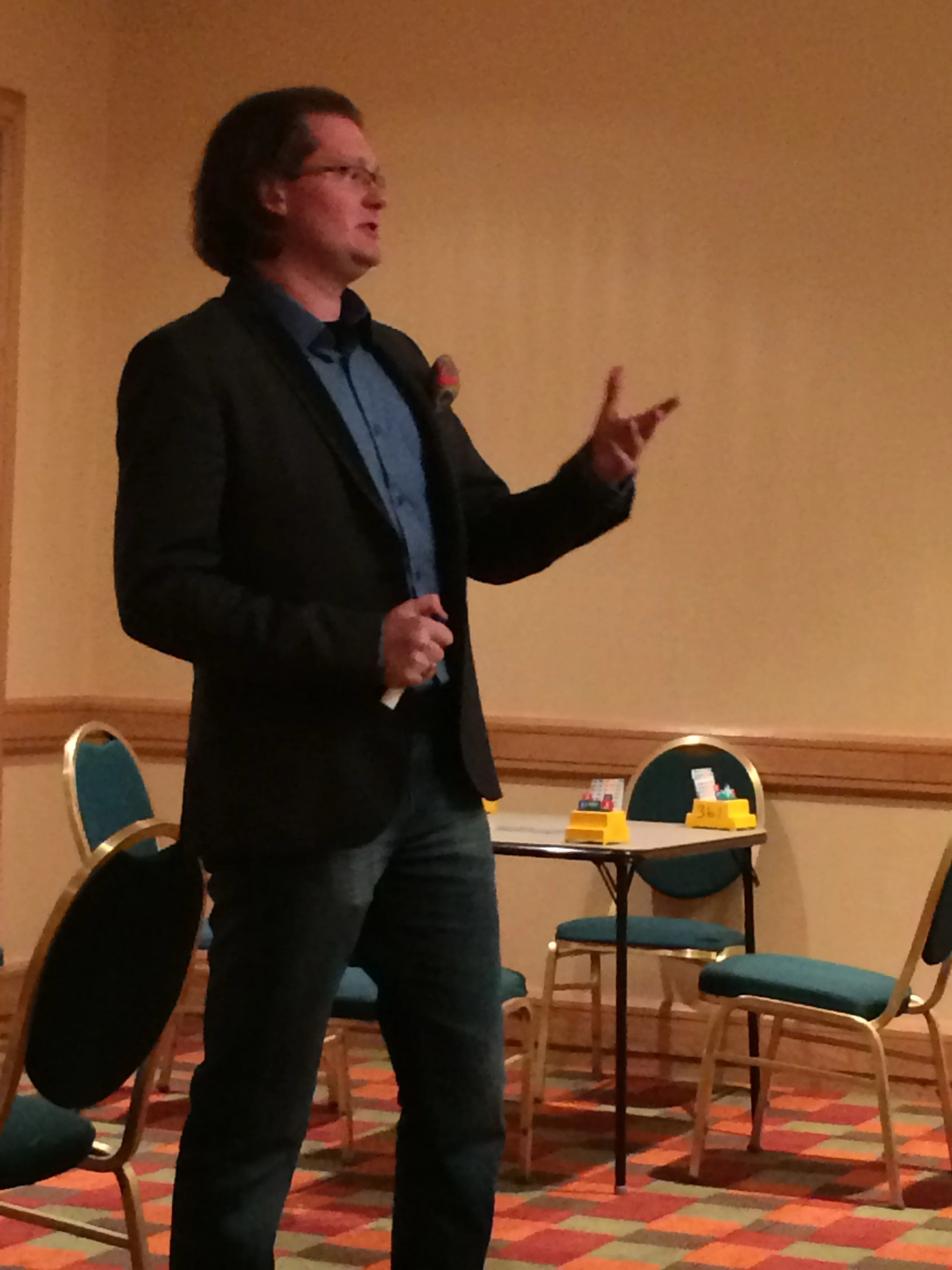 Robert teaching, Denver, CO