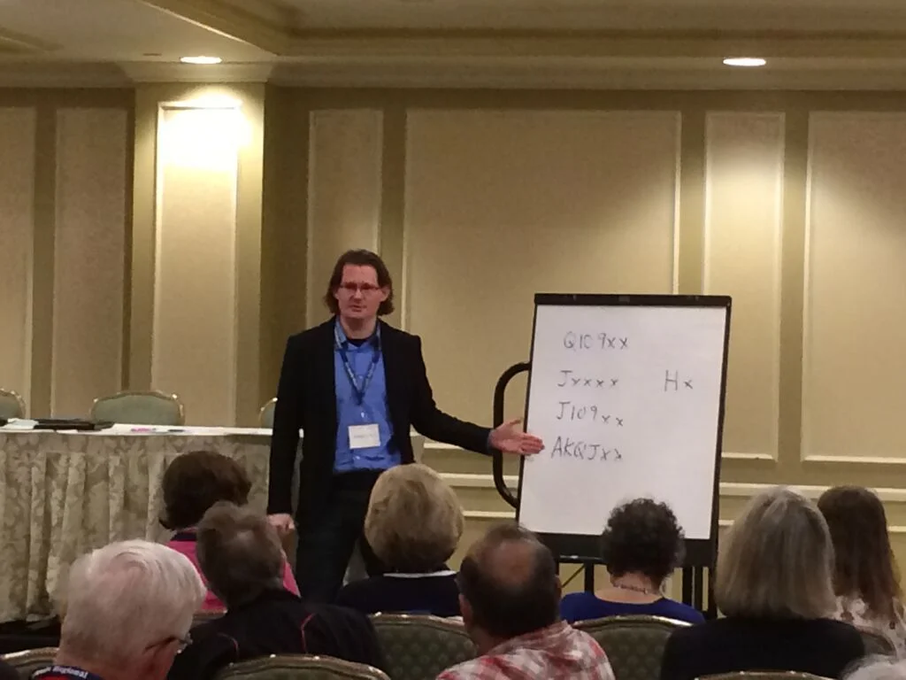 Robert teaching in Bermuda, January 2015