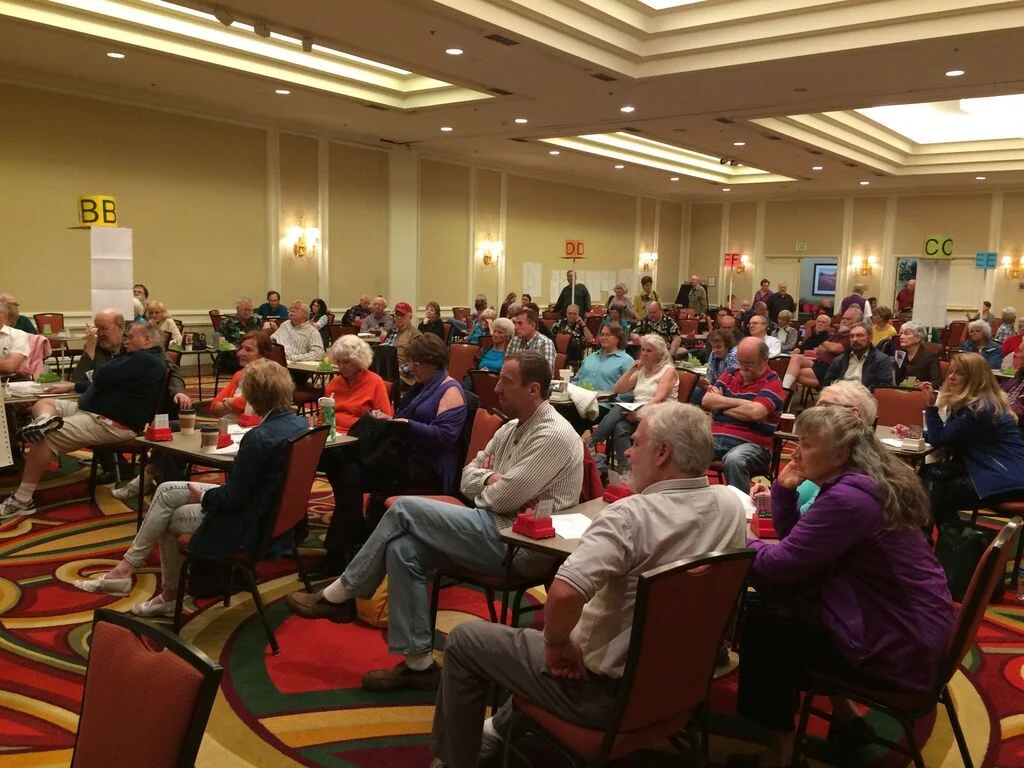 Robert's audience in Denver, May 2015