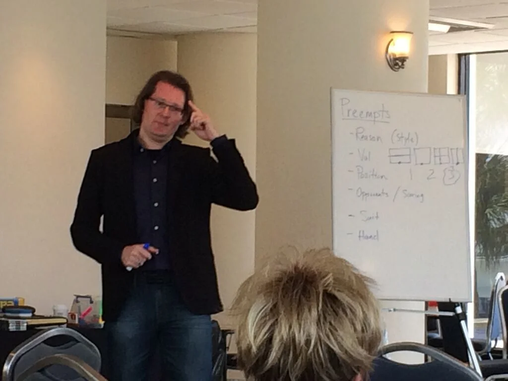 Robert teaching in Ft Lauderdale, April 2015