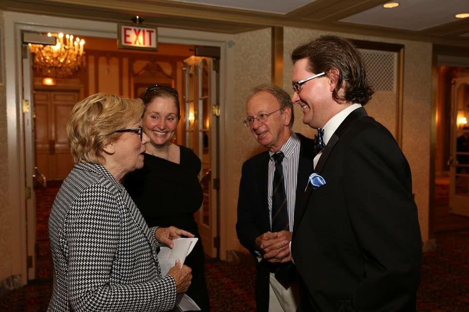 Robert, Theri, and Andy Avery with Audrey Grant at her Hall of Fame induction at the Chicago NABC, Summer 2015!