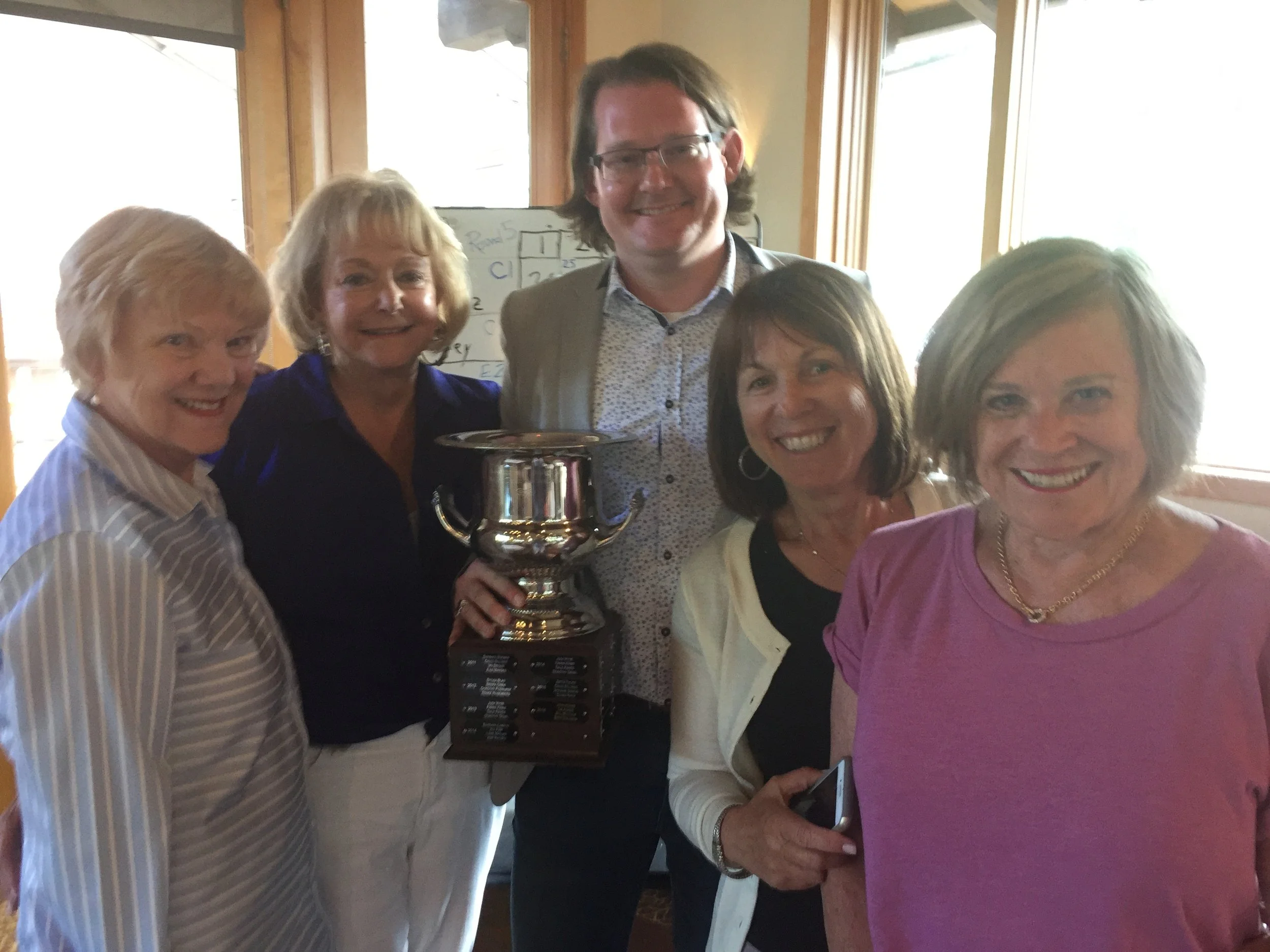 Penny McAdams, Rosalie Schwarz, Robert Todd, Adriane Sirkus, and Susan Knox
