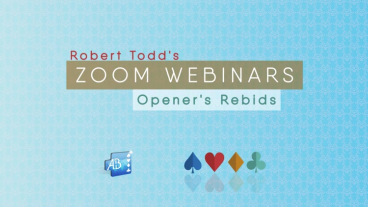 Opener's Rebids