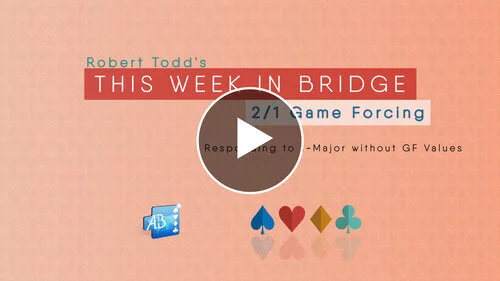 2/1 GF:  Responding to 1-Major with Non-GF Values