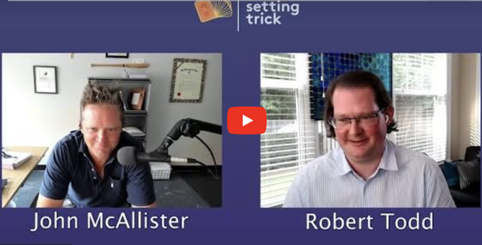 Robert on Setting Trick Podcast