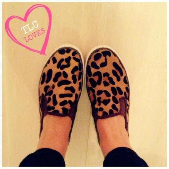 gap leopard print shoes