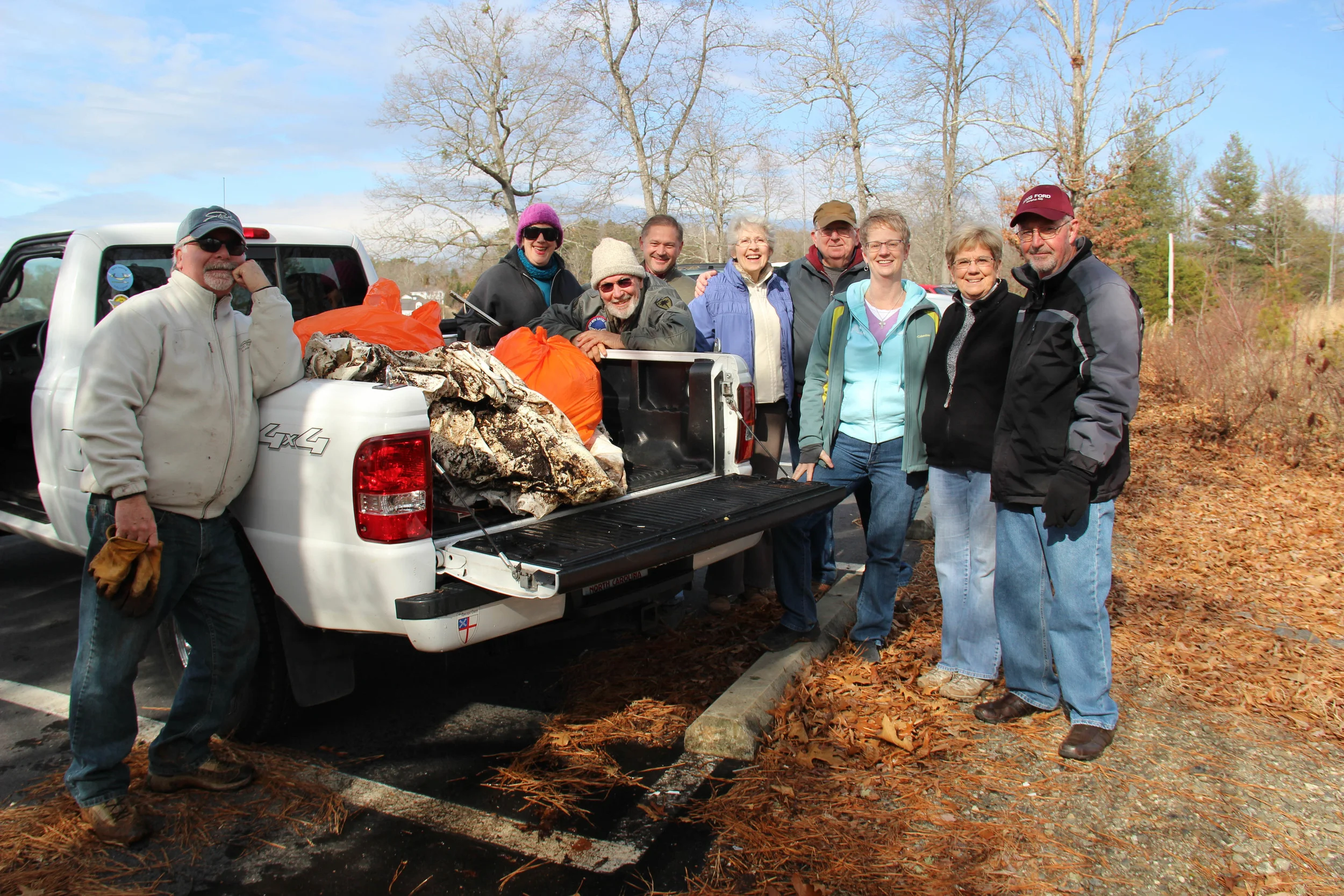 Good Shepherd Cleans Up Boat Ramp