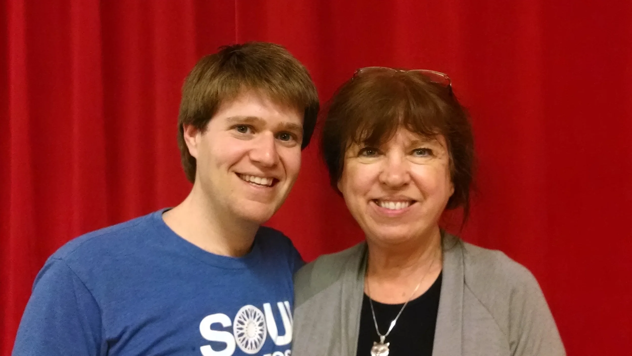 Producer Ben Simpson and writer Cheryl E. Kemeny