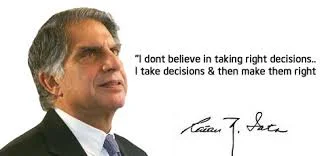 You can tell the British influence by his "taking" a decision. Two countries separated by the same language. Who said that?
