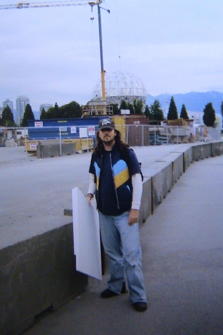 This is actually a picture of me, several years ago, spending time living homeless to better connect with my friends on the streets.