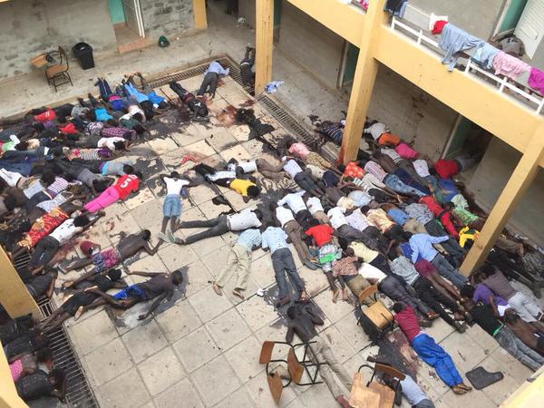More than 147 reported dead in Garissa, Kenya, as Christians are targeted for execution.