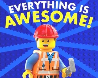Everything is cool when you're part of a team! (having a yellow removable head, empty black eyes, and painted-on smile is a bit disturbing though)