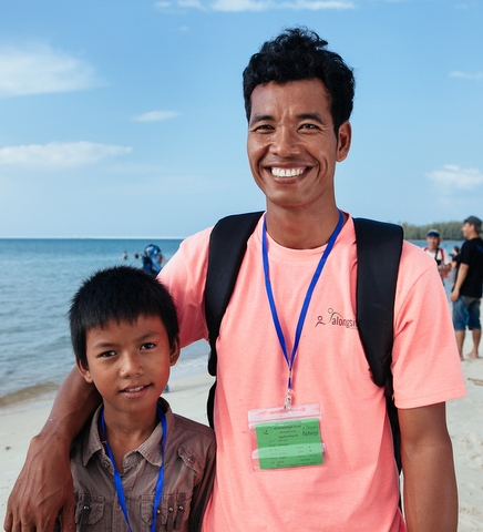 What if we were able to equip this young man to teach respect for girls to his "little brother"?