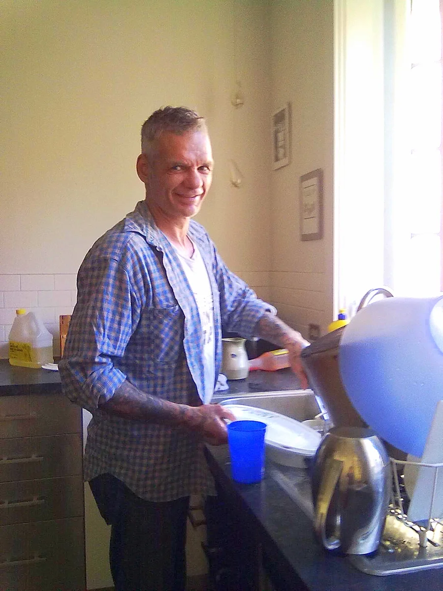Totally NOT a stock photo of my buddy John doing the dishes.