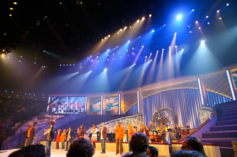 Lakewood Church - the "Trump Towers" of Houston churches