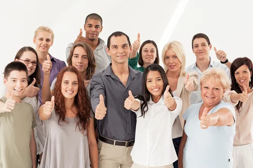 "Who believes in empowering, not overpowering?" "We do!"