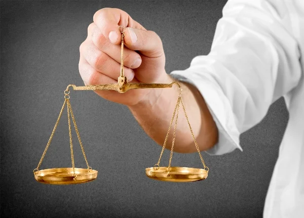 Maybe these tiny 24 carat gold scales will help me weigh my priorities and commitment to the poor.