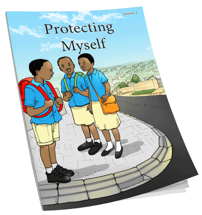 Alongsiders comic - lesson #3 on responding to sexual abuse. 10,000 copies of this lesson have been distributed to school children.