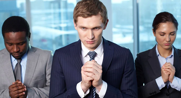 Lord, help me to be a good Christian businessman - while still destroying the environment and exploiting all my workers