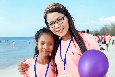 This is not a short term visitor loving on a vulnerable child - this is a local Christian who is committed to walking alongside her “little sister” over the course of many years.