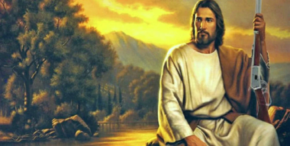 Who would Jesus shoot? Ummmm… no-one?