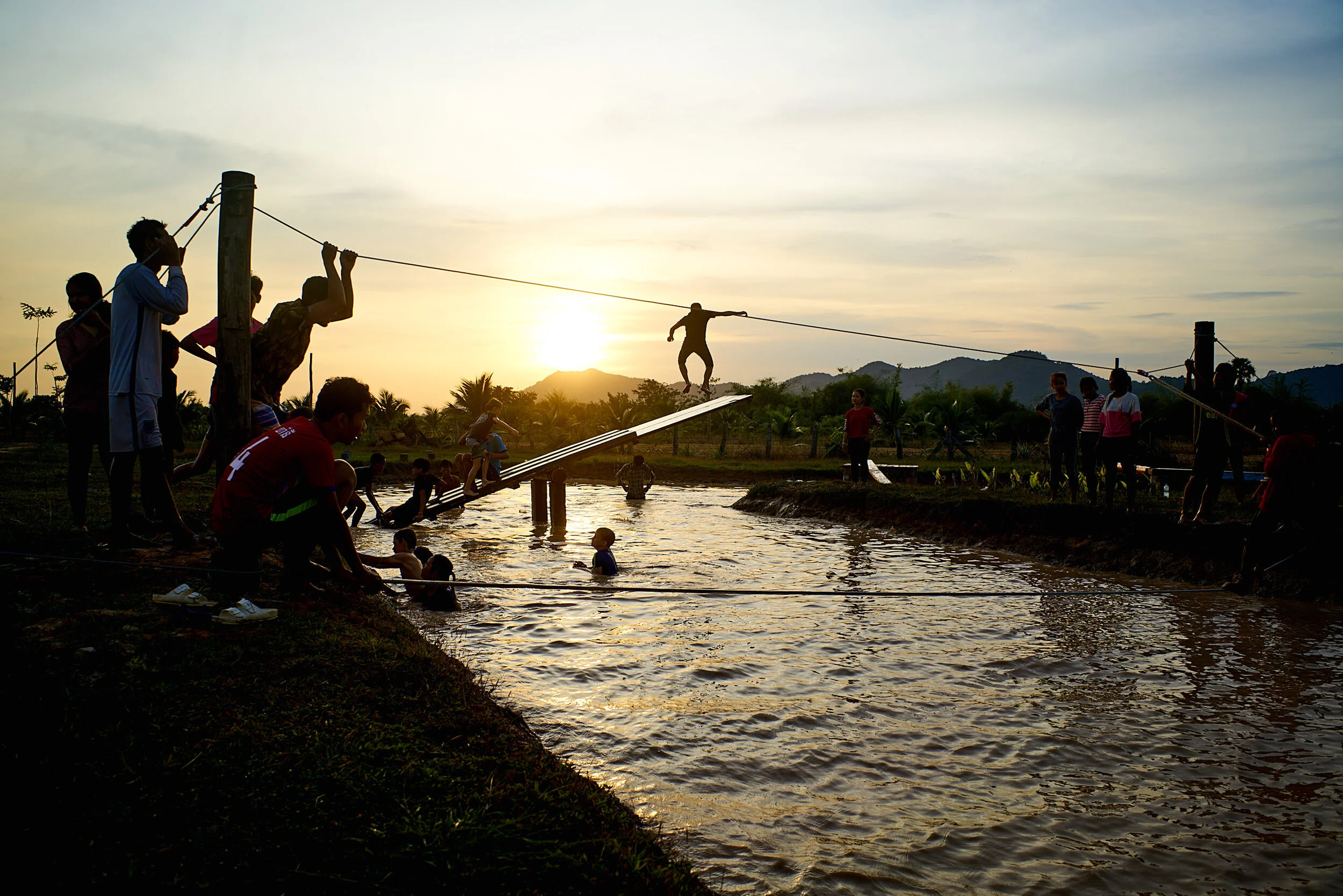 Shalom Valley - the first adventure camp for kids in Cambodia. It’s pretty in tents.