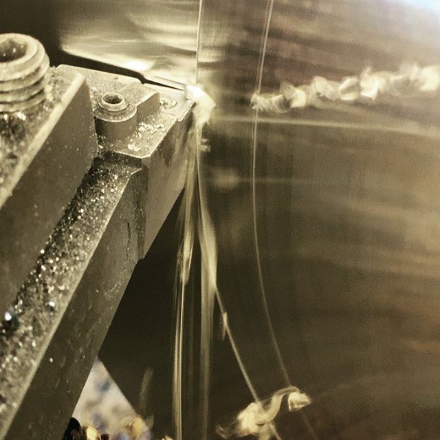 Living the damn dream today turning these 30&rdquo; OD plates! Nice to take a break from computers every once and a while... #instamachinist #conventionalmachining #stanley #manufacturing #engineering #madeinamerica #madeinusa