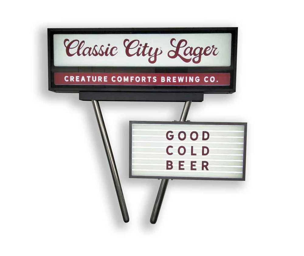 New Brewery Signage