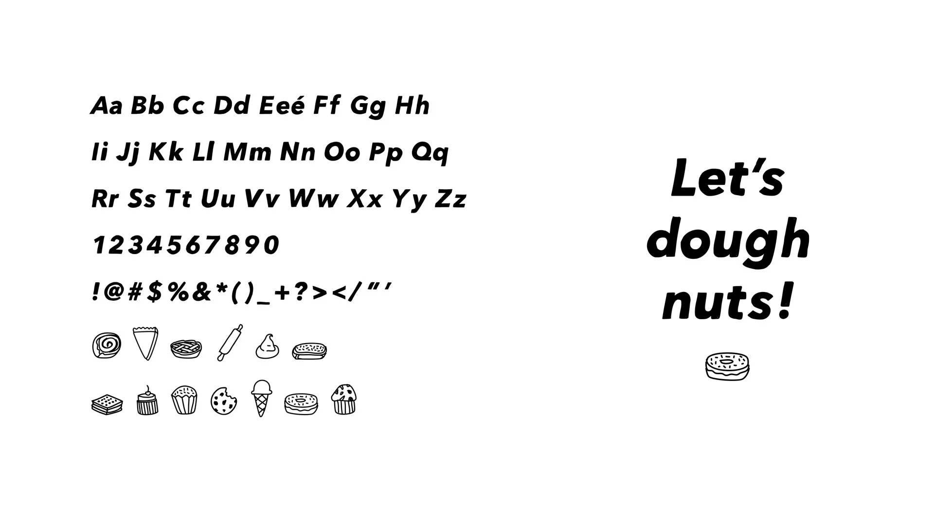 Typeface and icon design, Generation Pie