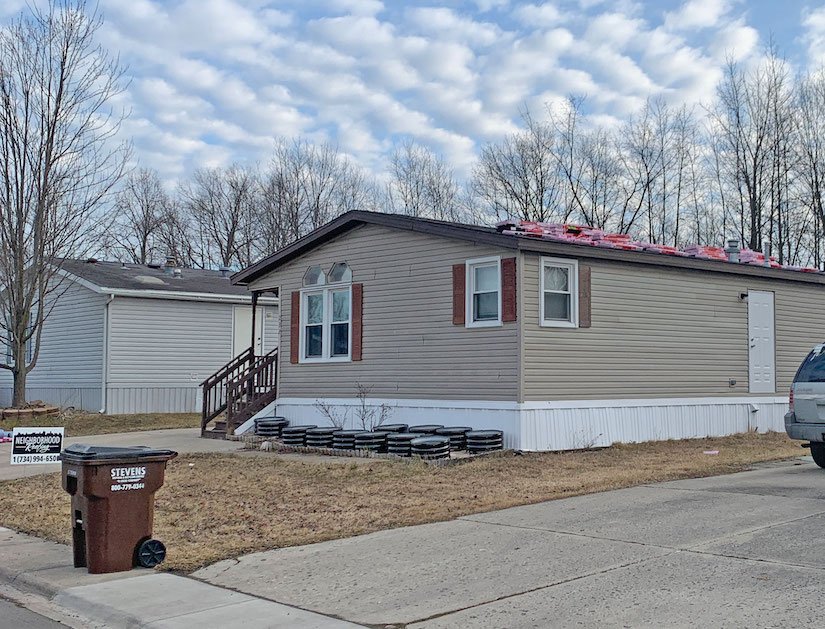Manufactured Home Roof Replacement Ann Arbor MI