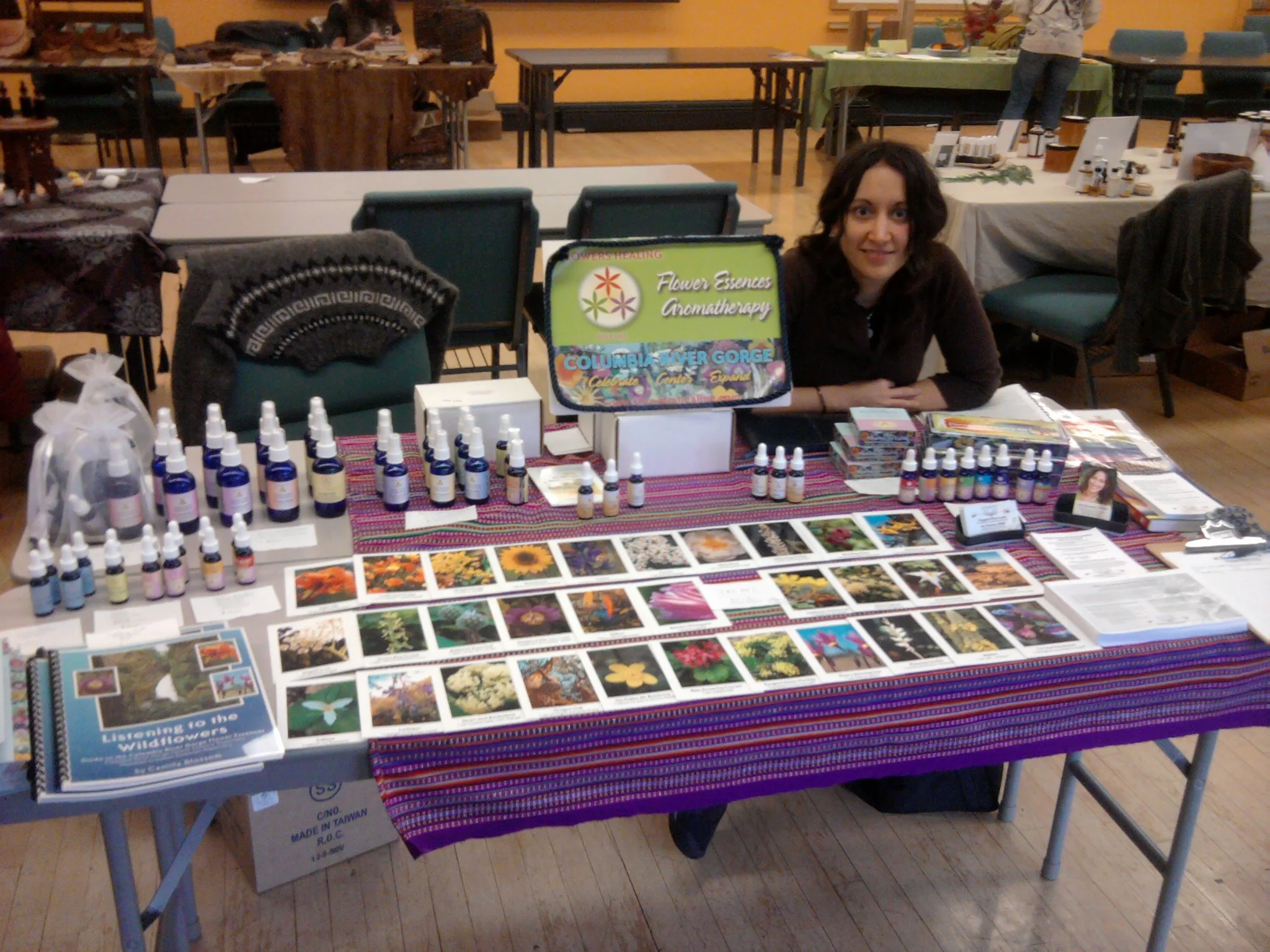 Jen at the Portland Plant Medicine Gathering conference. She had a mission to change the world and her weapons of choice were herbal medicine and astrology.