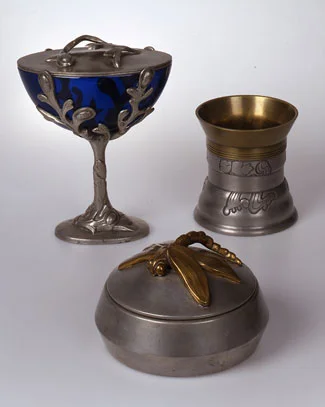 Examples of Gudmund Hentze's work for the Mogens Ballin workshop