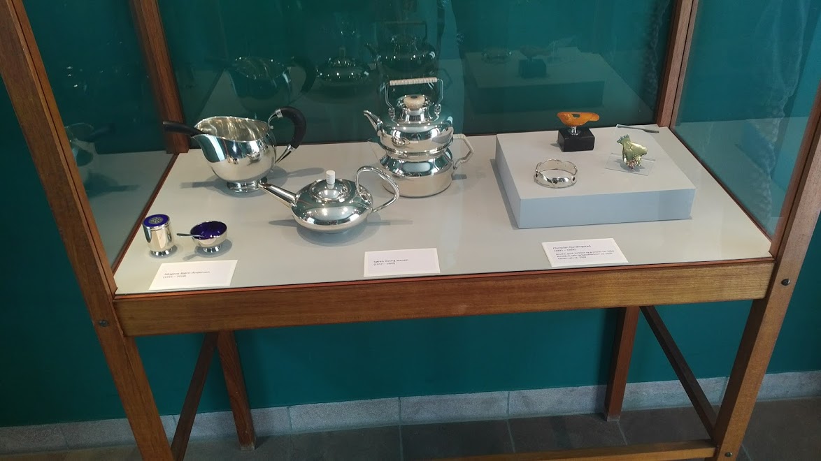 a gem of a museum, bornholms kunstmuseum , i found a small group of good danish silver and jewelry, a must visit.
