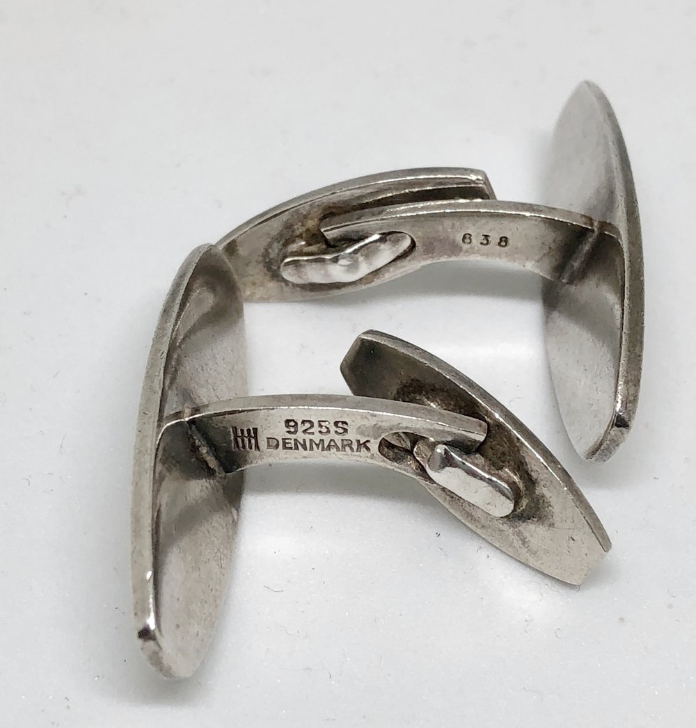 美品】Hans Hansen ネクタイピン 925S DENMARK Hans Hansen ネクタイ