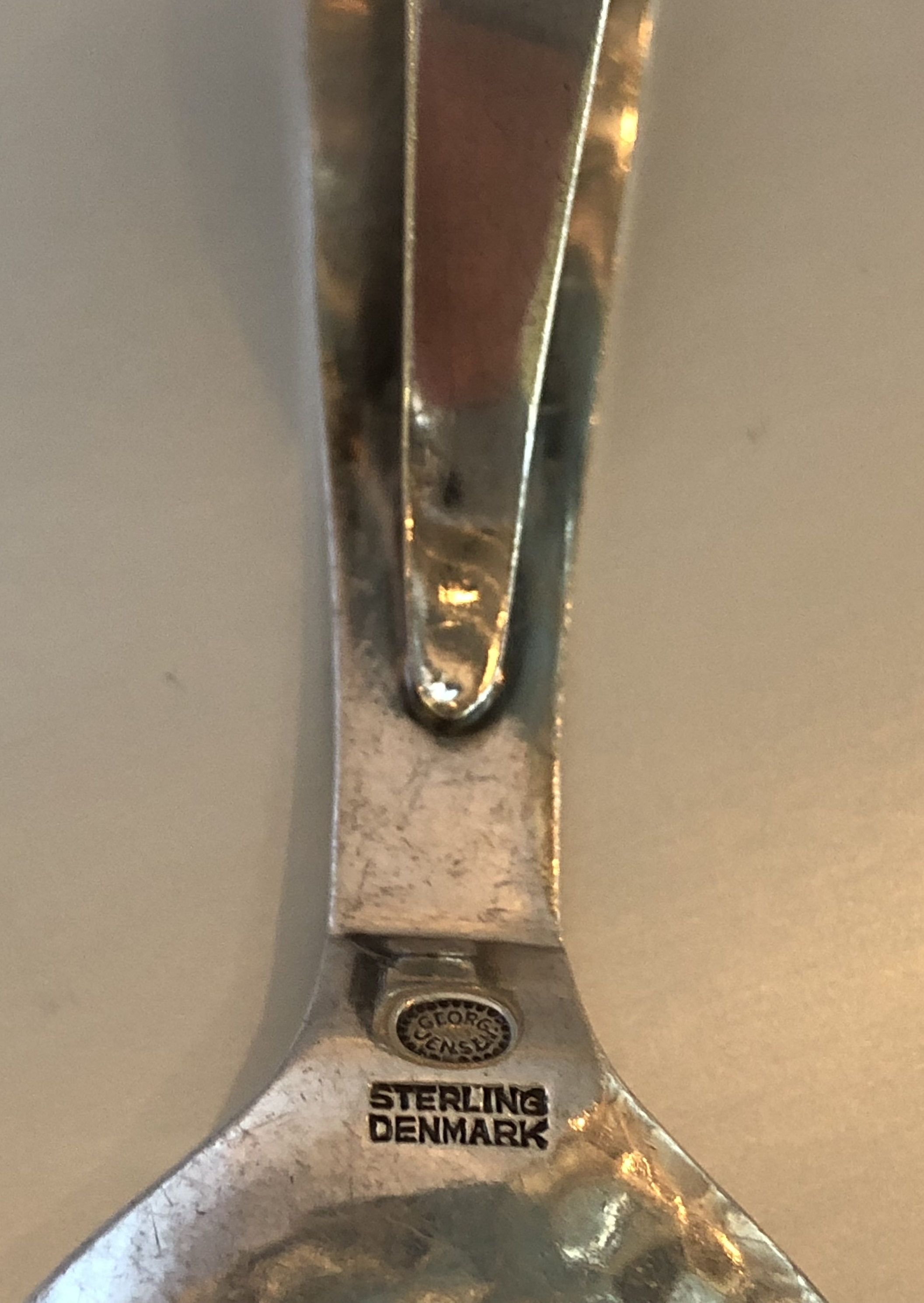 Details about   Stephan Baby Bent Handle Sterling Plate 