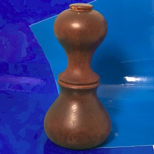 VINTAGE DANSK SALT SHAKER AND PEPPER MILL IN ONE. TEAK WOOD
