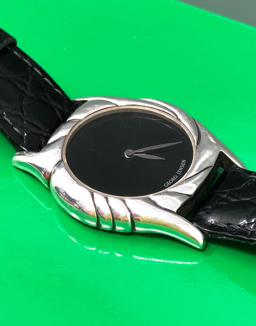 Vintage Georg Jensen Unisex Watch # 359, Sterling Silver