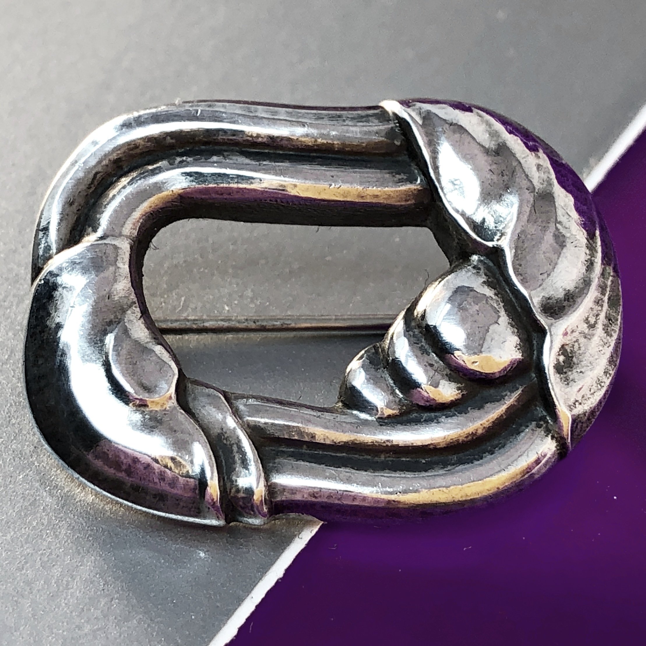 Vintage Georg Jensen Brooch #32, Sterling Silver