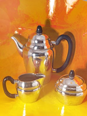 Vintage Georg Jensen Blossom Coffee Pot # 2C with Ivory Handle