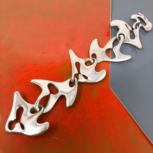 Vintage Jewelry 英国製 1993年 バングル マルセーアルミケー Vintage Georg Jensen Bracelet # 89, Sterling Silver. Designed By