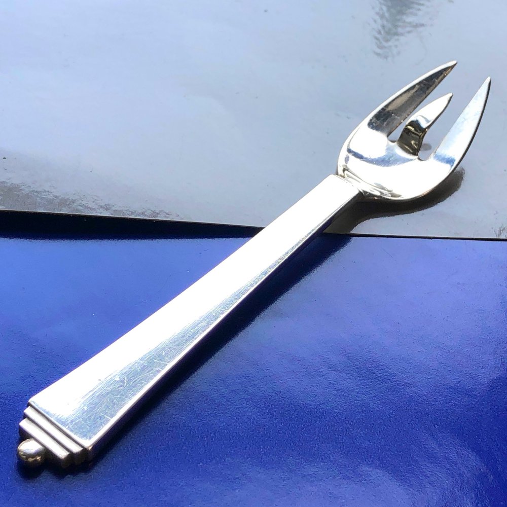 Vintage Georg Jensen Pyramid/Pyramide Flatware Pattern
